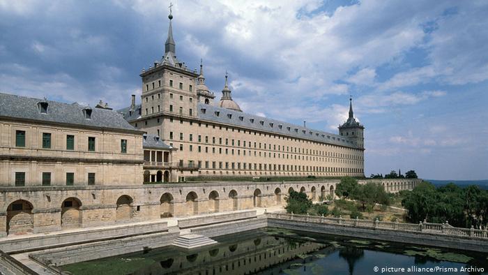Madrid Spanien Königlicher Sitz Sankt Laurentius von El Escorial