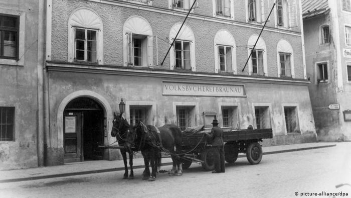 Geburtshaus Adolf Hitler in Braunau (picture-alliance/dpa)