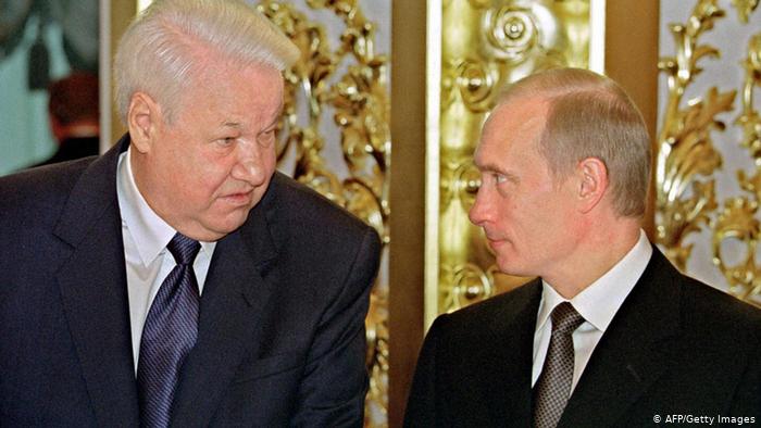 Russland, Wladimir Putin und Boris Jelzin (AFP/Getty Images)
