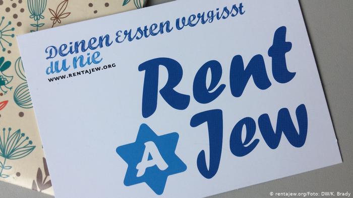 Projekt Rent-a-Jew (rentajew.org/Foto: DW/K. Brady)
