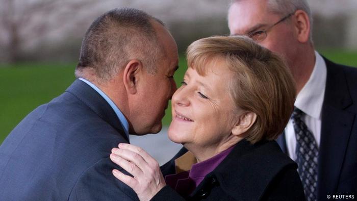 Merkel und Borissov in Berlin (REUTERS)