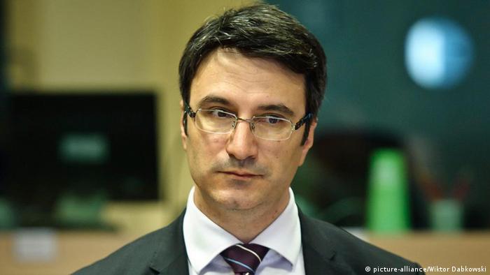 Traycho Traykov Wirtschaftsminister Bulgarien (picture-alliance/Wiktor Dabkowski)