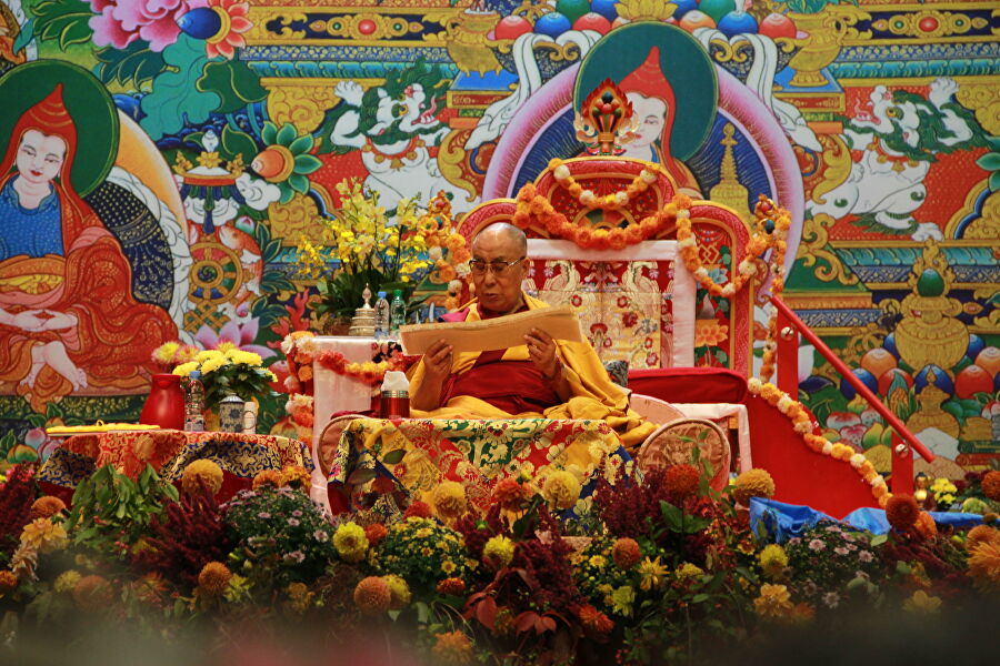Далай-лама проводит учения для буддистов из России и стран Балтии в Риге 23-25 сентября 2017 года